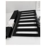 Unbrands Luggage Rack for Guest Room Home Bedroom Hotel Guest Room with Shelf, Black