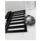 Unbrands Luggage Rack for Guest Room Home Bedroom Hotel Guest Room with Shelf, Black