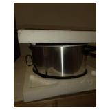 Hamilton Beach 33480 Programmable Slow Cooker with Three Temperature Settings, 8-Quart, Silver