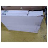 TFer Round Side Table 2-Tier Movable Modern End Table with Wheels Wood and Metal Nightstand Organizer Boho Narrow Coffee Table