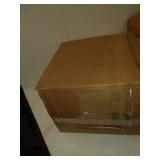 Pillow Perfect - 386232 Outdoor/Indoor Solar Linen Tufted Loveseat Cushion, 44" x 19", Beige