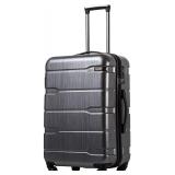 Coolife Luggage Expandable(only 28") Suitcase PC+ABS Spinner Built-In TSA lock 20in 24in 28in Carry on