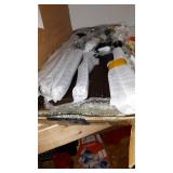 Industrial Rustic Modern Wood Ladder Pipe Wall Shelf 3 Layer Pipe Design Bookshelf DIY Shelving