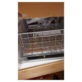 Rubbermaid FG3J0501TITNM Configurations Sliding Basket - Titanium