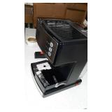 Mr. Coffee - Café Barista Single Serve 3-in-1 Espresso Machine with 15 with Bars of Pressure with Milk Frother - Stainless Steel