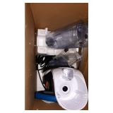 Hoover - PowerDash Corded Upright Deep Cleaner - White/Blue