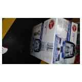 Hoover - PowerDash Corded Upright Deep Cleaner - White/Blue