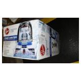 Hoover - PowerDash Corded Upright Deep Cleaner - White/Blue