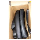 Amazon Basics Padded Office Desk Chair with Armrests, Adjustable Height/Tilt, 360-Degree Swivel, 275Lb Capacity - Black