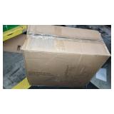 Amazon Basics Padded Office Desk Chair with Armrests, Adjustable Height/Tilt, 360-Degree Swivel, 275Lb Capacity - Black