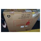 Round Black Mirror 24in