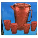 Pitcher & Tumblers