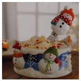 Snowman Bowl & Spreader