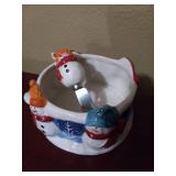 Snowman Bowl & Spreader