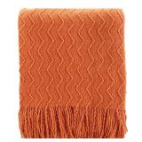 Burnt Orange Throw