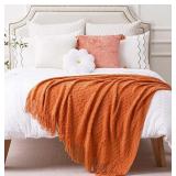 Burnt Orange Throw