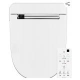 VOVO STYLEMENT VB-4000SE Electronic Bidet, Elongated, Made in Korea, LED Nightlight, Deodorization,Eco Power Save,Self Cleaning Full Stainless Nozzle,Heated Seat,Warm Dry and Water - White