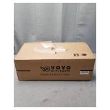 VOVO STYLEMENT VB-4000SE Electronic Bidet, Elongated, Made in Korea, LED Nightlight, Deodorization,Eco Power Save,Self Cleaning Full Stainless Nozzle,Heated Seat,Warm Dry and Water - White