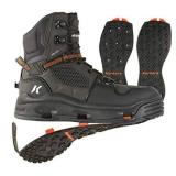 Korkers Terror Ridge Wading Boots - High Performance Stability - Includes Interchangeable Kling-On & Studded Kling-On Soles Size 12