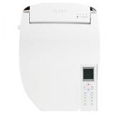ALPHA JX Elongated Bidet Toilet Seat, White, Endless Warm Water, Rear and Front Wash, LED Light,Quiet Operation, Easy Wireless Remote Control, Low Profile Sittable Lid, 3 Year Warranty