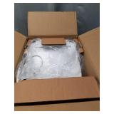 ALPHA JX Elongated Bidet Toilet Seat, White, Endless Warm Water, Rear and Front Wash, LED Light,Quiet Operation, Easy Wireless Remote Control, Low Profile Sittable Lid, 3 Year Warranty