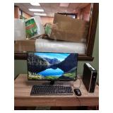 HP COMPAQ ELITE 83000 ULTRA SLIM DESKTOP MONITOR, KEYBOARD AND MOUSE