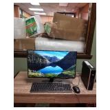 HP COMPAQ ELITE 83000 ULTRA SLIM DESKTOP MONITOR, KEYBOARD AND MOUSE