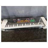 MA STRAP 54 Keys Electric Keyboard Kid Piano Organ Keyboard with Mic&Sheet Stand, Portable Musical instrument Keyboard with Power Adapter for Kids,Adults,Beginners