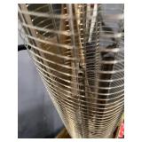 Patio Heater - Wall Mounted Electric Heater with 9 Power Levels,Infrared Heater with Remote Control, 24Hours Timing Function, Indoor/Outdoor Heater for Room, Courtyard