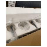 SOLFART Black with Bronze Vintage Vanity Lighting Fixtures for Bathroom, Black with Bronze Wall Lamp Sconce 4 Light