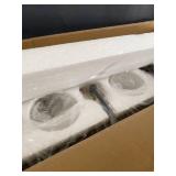 SOLFART Black with Bronze Vintage Vanity Lighting Fixtures for Bathroom, Black with Bronze Wall Lamp Sconce 4 Light