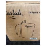 Cooluli - Infinity 0.4 Cu. Ft. Mini Fridge - Blue