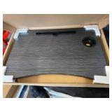 Laptop Desk, Foldable Bed Table, Lap Desk with Cup Holder and Tablet Slots, Bed Tray for Working and Writing, Bed Desk for Reading and Eating, Breakfast Trays for Bed/Sofa/Chair