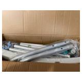 OasisSpace Heavy Duty Shower Chair with Back 500lb, EVA Padded Bath Seat with Free Assist Grab Bar - Medical Tool Free Anti-Slip Shower Bench Bathtub Stool for Elderly, Senior, Handicap & Disabled