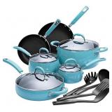 Finnhomy Nonstick Cookware Set, 14-Piece F21CK14L7152