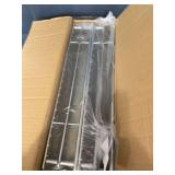 Pull Out Cabinet Organizerï¼11"W x 18"D x 16.4"H ), 2 Tier Heavy Duty Slide Out Kitchen Cabinet Shelves, Sliding Drawer for Cabinet , Wire Frame, Chrome Finish