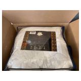 Full Mattress Topper Extra Thick 100% Cotton Cover, Cooling Mattress Pad Double Size 54x75 Inch, Down Alternative Fill Extra Thick Bed Topper PIllowtop for Back Pain, Breathable, White Color