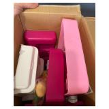 Temi Play Kitchen Playset Pretend Food - 53 PCS Pink Kitchen Toys for Toddlers, Toy Accessories Toddler Set w/ Real Sounds and Light, Toddler Outdoor Playset for Kids, Girls & Boy