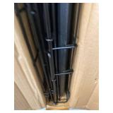 New World 24" Folding Metal Dog Crate, Includes Leak-Proof Plastic Tray; Dog Crate Measures 24L x 18W x 19H Inches, For Small Dog Breed