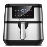 Air Fryer XL 8Qt, Dreamiracle Digital Airfryer 8 quart, 1750W Smart Air Fryer with 10 Presets One Touch LED Screen, Nonstick Detachable Basket, Preheat, Auto Shut Off, Rapid Frying