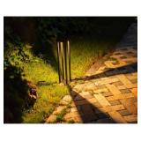 CNBRIGHTER LED Landscape Path Lights,10W CREE Chip,2 ft/ 60cm Height,Waterproof Aluminum Square Outdoor Gardern Accent Pathway and Spread Area Lighting,Warm White 3000K