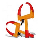 Zone Tech Wheel Lock Security Tire Clamp 2-Pack - Premium Quality Heavy Duty Anti- Theft Protective Vehicle Wheel Lock