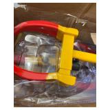 Zone Tech Wheel Lock Security Tire Clamp 2-Pack - Premium Quality Heavy Duty Anti- Theft Protective Vehicle Wheel Lock