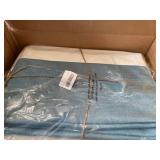 Lot of 2 TheWarmHome Jumbo Fabric Storage Bin with Handles,Storage Basket for Home Storage and Organization, Shelf Basket with Drawstring Cover for Living Room Bedroom Decor Closet