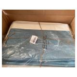 Lot of 2 TheWarmHome Jumbo Fabric Storage Bin with Handles,Storage Basket for Home Storage and Organization, Shelf Basket with Drawstring Cover for Living Room Bedroom Decor Closet