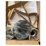 Kemeco ST4328B Solar Lamp Post Light LED Cast Aluminum Street Light for Outdoor Landscape Decor Pathway Driveway Patio Garden Yardâ¦