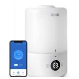 LEVOIT Humidifiers for Bedroom, Cool Mist Top Fill for Baby Nursery Kids and Plants with Essential Oils, Ultrasonic, Smart Control with Constant Humidity, Super Quiet, Easy Clean, BPA Free, 3L, White