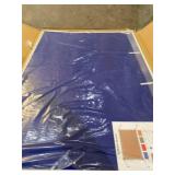 DexBoard Aluminum Framed Wall Mounted 48 x 36 Inch Fabric Bulletin Board Message...