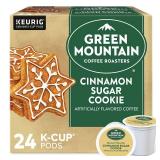 4 Pack 24ct Green Mountain Coffee Cinnamon Sugar Cookie Keurig K-Cup Coffee Pods Flavored Coffee Light Roast