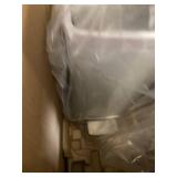 KOHLER 2.5 Gal. Stainless and White Slim Trash Can